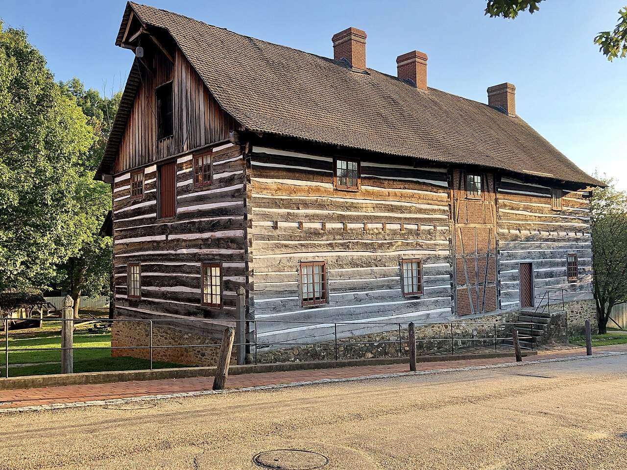 Barn, Single Brothers' House, Old Salem, Winston-Salem, NC (49036295291)