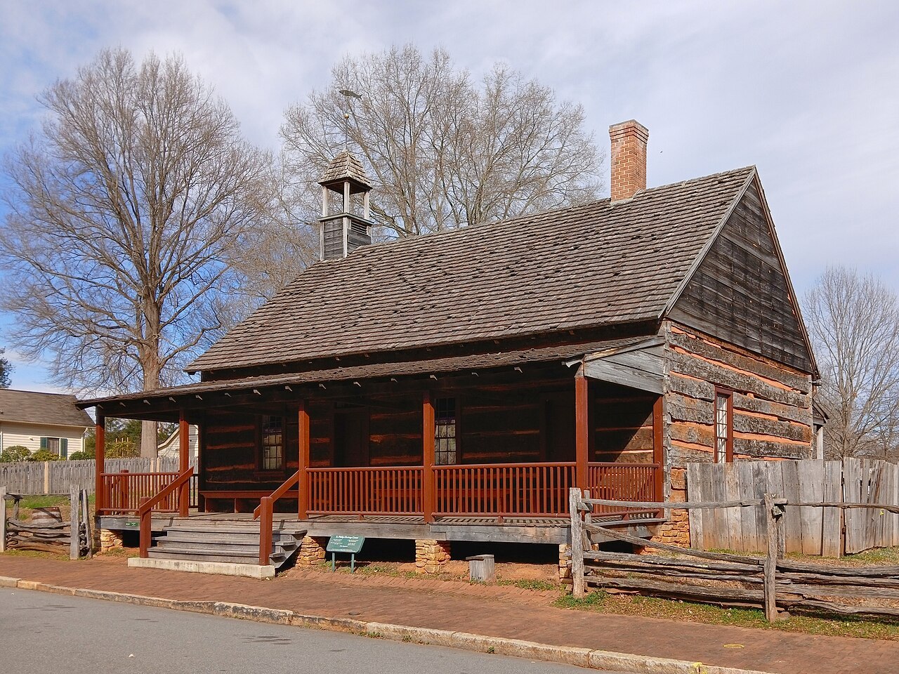African Moravian Log Church, Old Salem, 2025-03-01